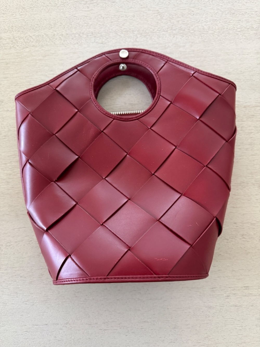 Elizabeth and James Red Purse
